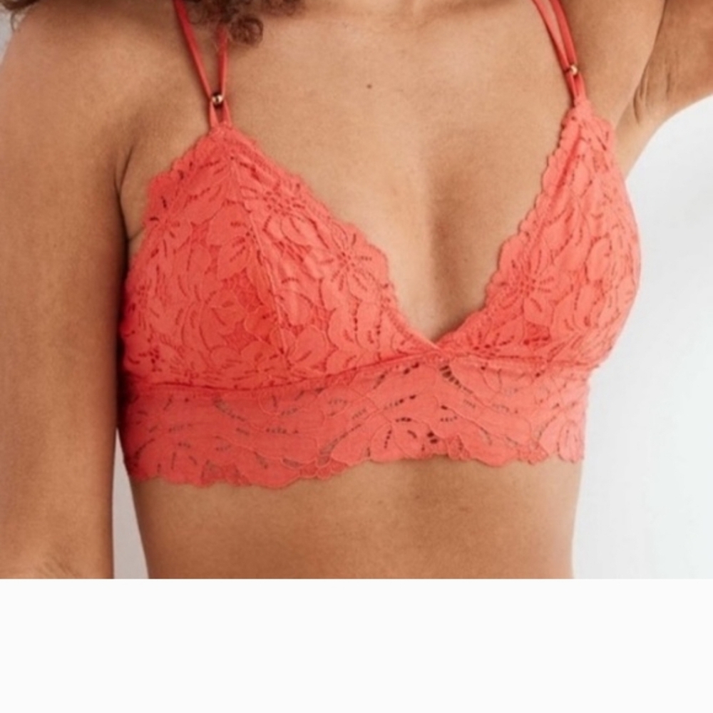 Aerie Palm Bralette size large NWT